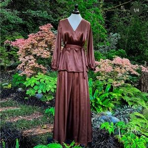 Catherine D’lish Boudoir Charmeuse LoungeSuit